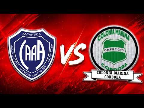 Antártida Argentina VS Colonia Marina | Liga Regional San Francisco De Futbol