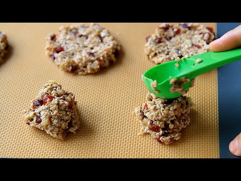 2 Bananas and 1cup of oats. Only 3-ingredient snack ready in 3 minutes