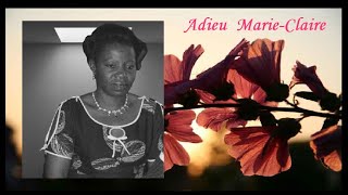 Patience Dabany : Adieu Marie-Claire