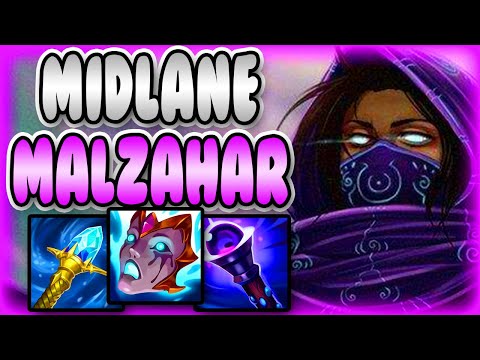 FINALLY! A MID MALZAHAR GAME | Malzahar Guide S11 - League Of Legends