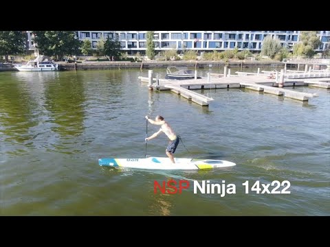 NSP Ninja 14x22 SUP Race Test 2023
