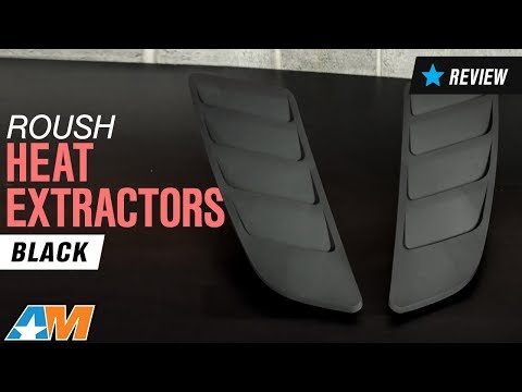2015-2017 Mustang (GT) Roush Heat Extractors - Molded Black Review