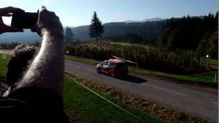 preview picture of video 'Rallye de France WRC 2011 - ES3 (Jérôme SCHMITT)'