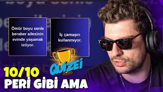 10/10 PERİ GİBİ KIZ AMA...! | Quizei Test