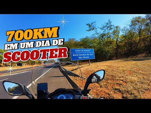 1º VEZ NO ESTADO DO MATO GROSSO DO SUL | 700 KM DE SCOOTER EM UM DIA!!!