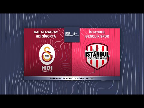 GALATASARAY HDI SİGORTA - İSTANBUL GENÇLİK SMS Grup Efeler Ligi
