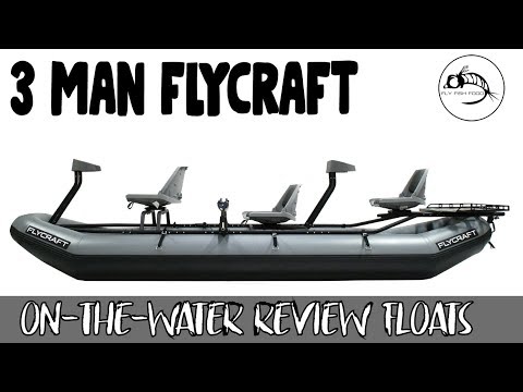 Flycraft 3 Person Boat - On Water Review - PROVO RIVER