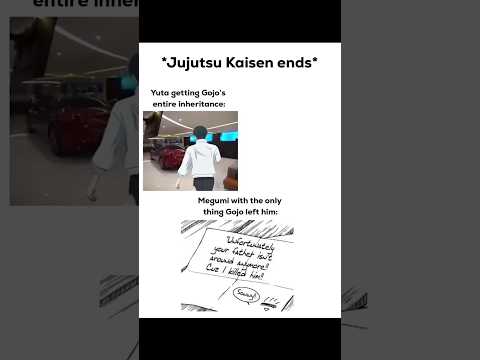 Yuta was the favored one all along… #jjk#jujutsukaisen#jujutsukaisenedit#gojo#yuta