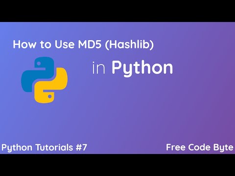Md5 Hash In Python