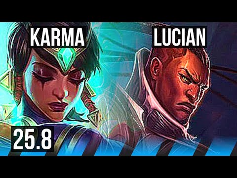 KARMA vs LUCIAN (MID) | KR Challenger | 25.8