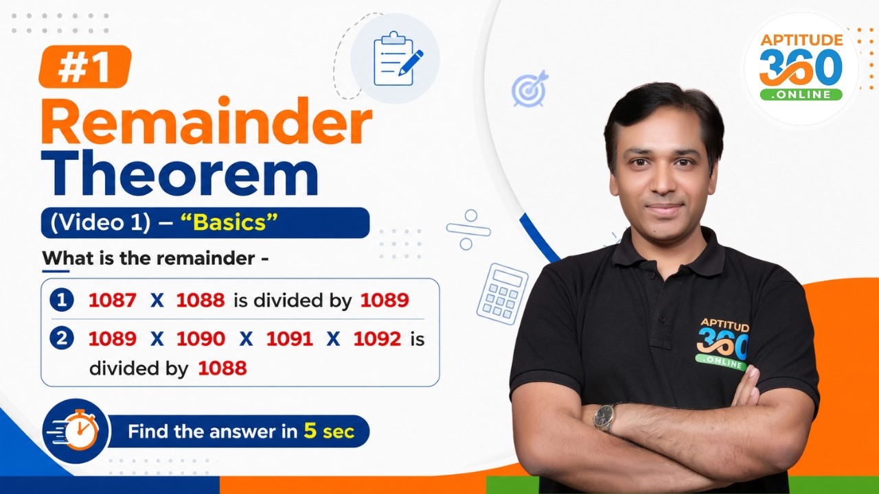 Remainder Theorem Part 1