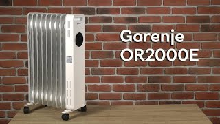 Gorenje OR2000E - відео 1