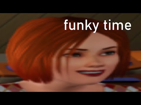 Sim rocking out to Jean-Michel Jarre