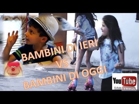 BAMBINI DI IERI VS BAMBINI DI OGGI 👧🏻 👦🏻