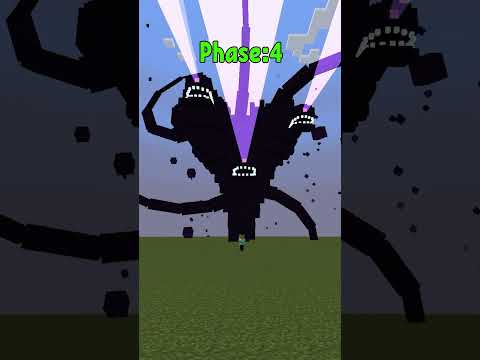 All Wither Storm Phases in Minecraft!
