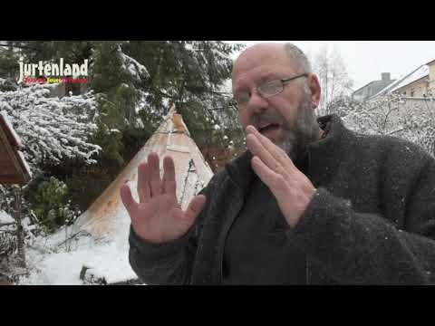 Wenn es schneit - Jurte oder Tipi? - Jurtenland