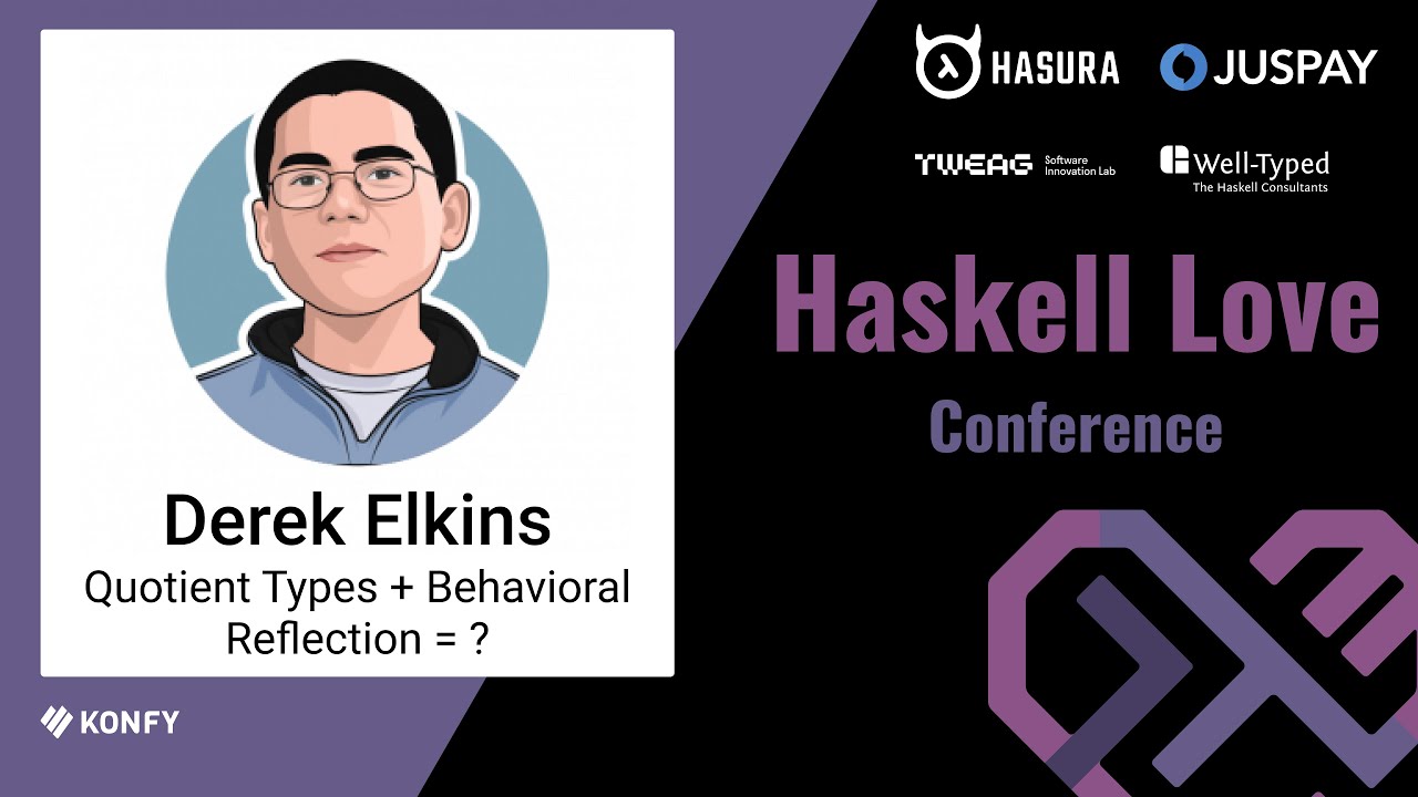 Derek Elkins – Quotient Types + Behavioral Reflection = ?