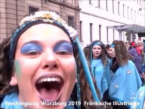 Würzburg Faschingszug 2. Teil