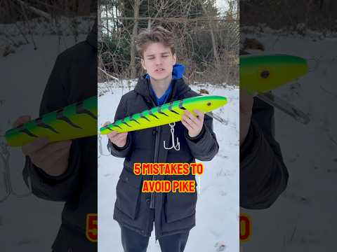 Pike Fishing: 5 Mistakes TO AVOID!! 🎣 #shorts #fishing