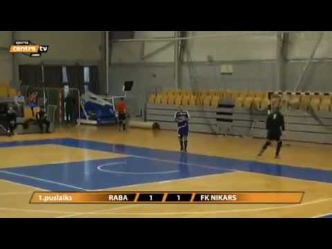 31.03.2012 RABA - FK NIKARS Latvijas telpu futbola čempionāts 2011./2012.  (sportacentrs.com)