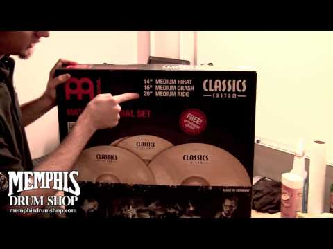 New Meinl Classics Custom Box Set Arrives at Memphis Drum Shop