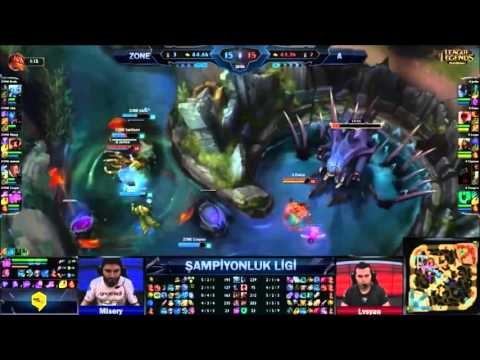 Zone Misery Victor VS Atlas Lvsyan Zed Özet 2015 Şampiyonluk Ligi H7G2