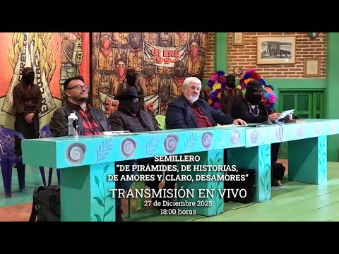 SEMILLERO “DE PIRÁMIDES, DE HISTORIAS, DE AMORES Y, CLARO, DESAMORES”, 27 de diciembre 2025