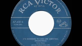 1951 HITS ARCHIVE: It’s Beginning To Look A Lot Like Christmas - Perry Como &amp; Fontane Sisters