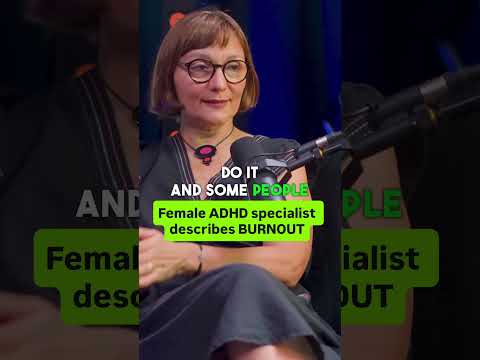 Female ADHD burnout explained 🤯 #adhd