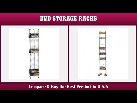 Top 10 DVD Storage Racks to buy in USA 2021 | Price & Review