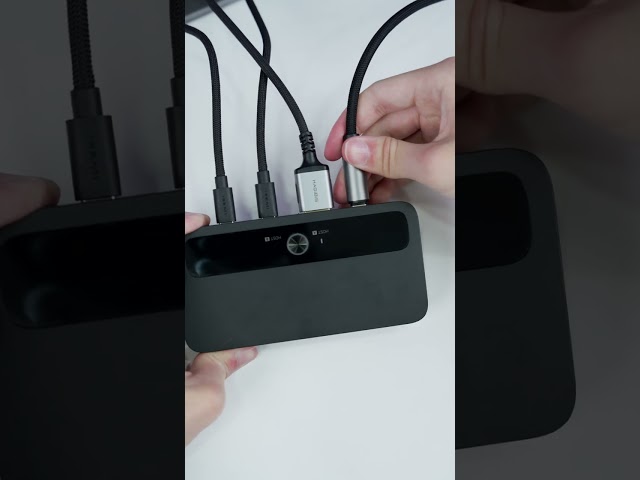 Vídeo relacionado con Cable Matters Conmutador KVM Switch USB C doble 4K 60Hz para 2 ordenadores HDMI, DisplayPort y 4x USB 3.0 -Control remoto Thunderbolt 4 USB4 compatible para MacBook Pro XPS Carga de host no compatible