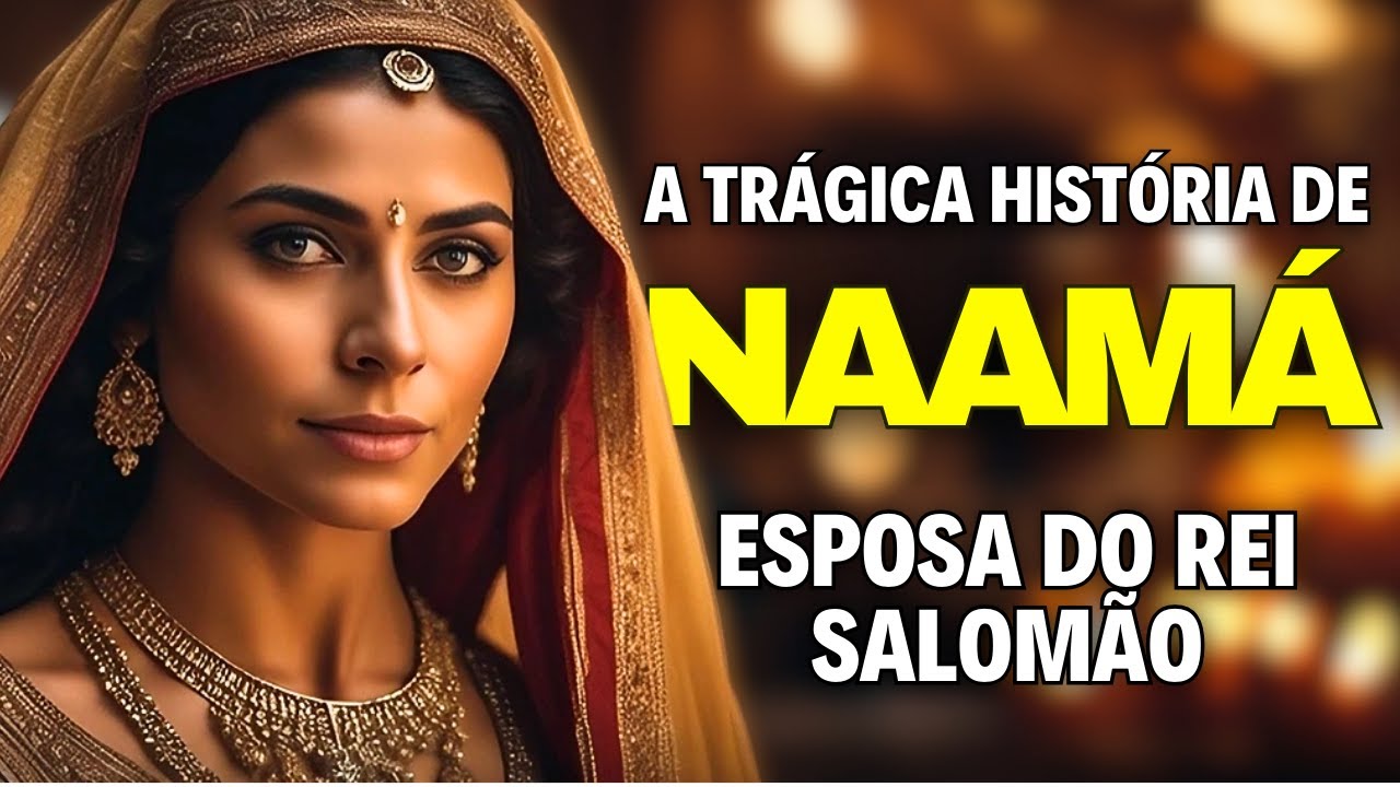 Quem foi NAAMÁ - Esposa do Rei Salomão (História da Bíblia Explicada)