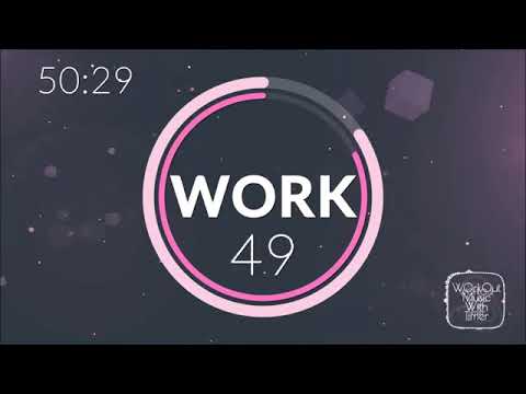 Workout Music With Timer   1 hour 60 sec Work 20 sec Rest