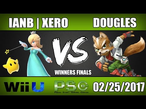 IANB Xero (Rosalina and Luma) vs Dougles (Fox) - Wii U Winners Finals - Rising Legneds Arcadian
