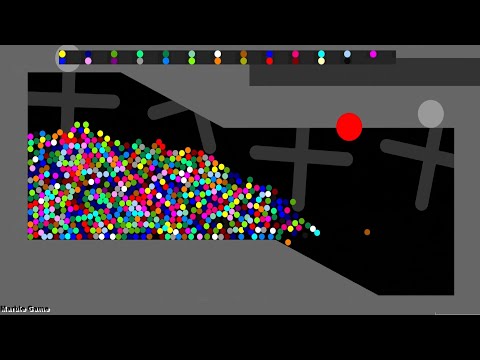 Survival Proliferation 70 - Marble Race in Algodoo