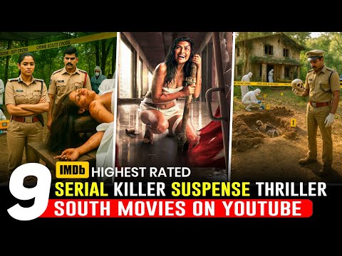Top 9 South Indian Suspense Thriller Movies in Hindi | South Murder Mystery Movies Hindi Dubbed 2025