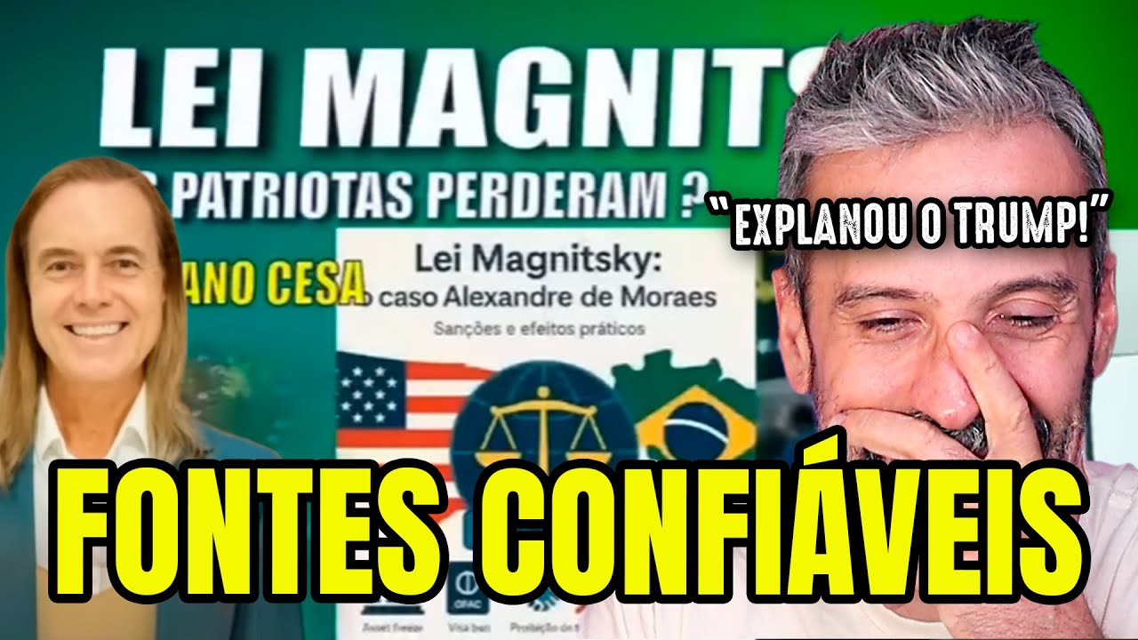 OS PATRIOTAS PERDERAM? ANALISANDO O PPT DA LEI MAGNITSKY - Cortes da Live do Suco de Brasil