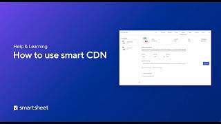 How to use smart CDN