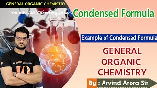 Condensed Formula #shorts by A2 Chemistry Zone Arvind Arora Chemistry