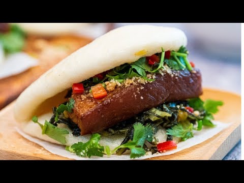 Taiwanese Steamed Pork Buns (Gua Bao Recipe)