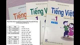 Cách đánh vần tiếng Việt theo bộ sách Công nghệ Giáo dục