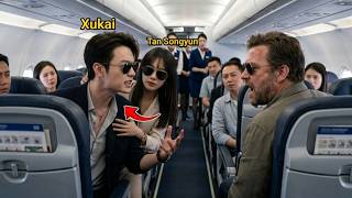Download lagu 😱Xu Kai Threw Tantrum On The Plane, Tan Songyun Had To Calm Him Down, Man Was Ordered To Get Off mp3