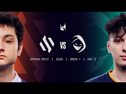 BDS v RGE | 2025 LEC Spring | Week 1 Day 3 | Team BDS vs. Rogue Game 3