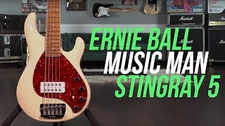 Video thumbnail for Ernie Ball Music Man Stingray 5 30th Anniversary Bass by Guitar World
