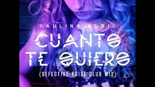 Paulina Rubio - Cuanto Te Quiero (Defective Noise Club Mix)