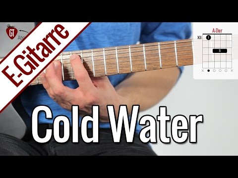 Major Lazer feat. Justin Bieber - Cold Water | E-Gitarren Tutorial Deutsch