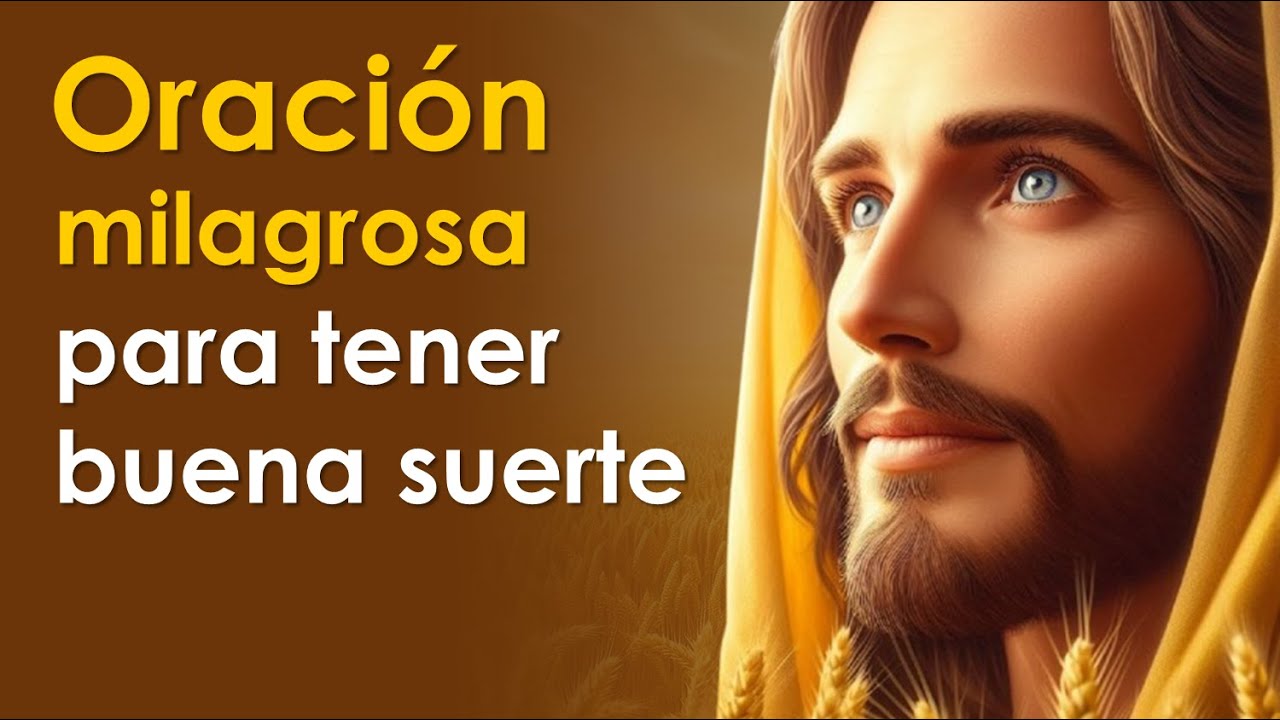 MEJORA TU SUERTE con esta oración infalible | Oración a la gracia divina 🙏