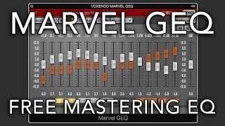 Video thumbnail for Marvel GEQ Voxengo | FREE PLUG-IN WEEKLY by MusicTechHelpGuy