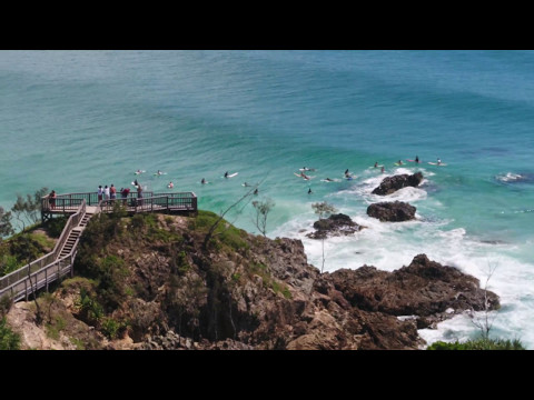The Pass Byron Bay by Drone