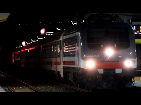 E464 313 + 212 in DTS con Pilotina Z1 sull'InterCity 729 per Palermo